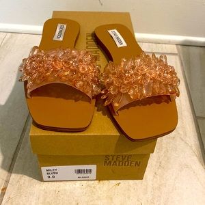 Steve Madden MILEY blush sandals size 9